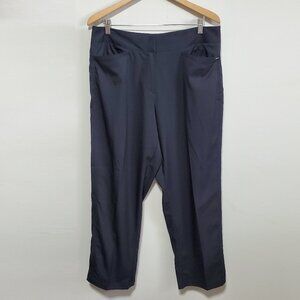 TAIL Classic 31" Golf Pants Straight Leg Stretch UPF 40+ Work Black Women's 16